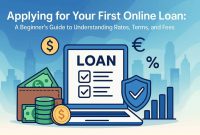 Applying for Your First Online Loan A Beginner’s Guide to Understanding Rates, Terms, and Fees Applying for Your First Online Loan A Beginner’s Guide to Understanding Rates, Terms, and Fees