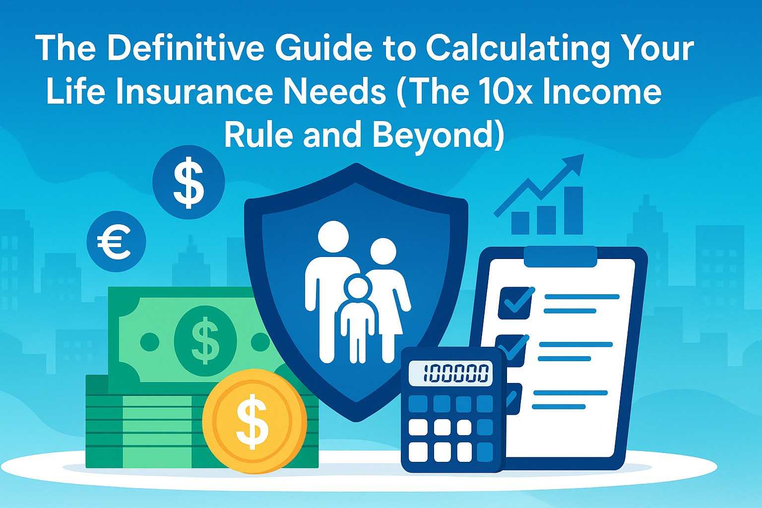 The Definitive Guide to Calculating Your Life Insurance Needs (The 10x Income Rule and Beyond)