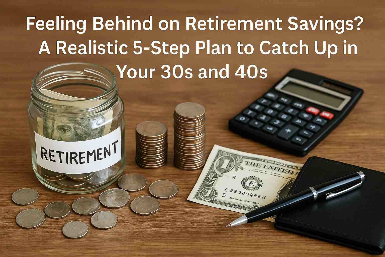 Feeling Behind on Retirement Savings A Realistic 5-Step Plan to Catch Up in Your 30s and 40s